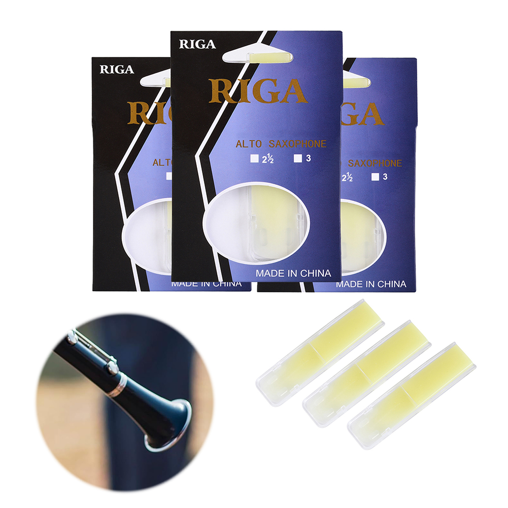 3 Pack Alto Saxophone Reeds St - Saxophone Reed Pack reseña y precio