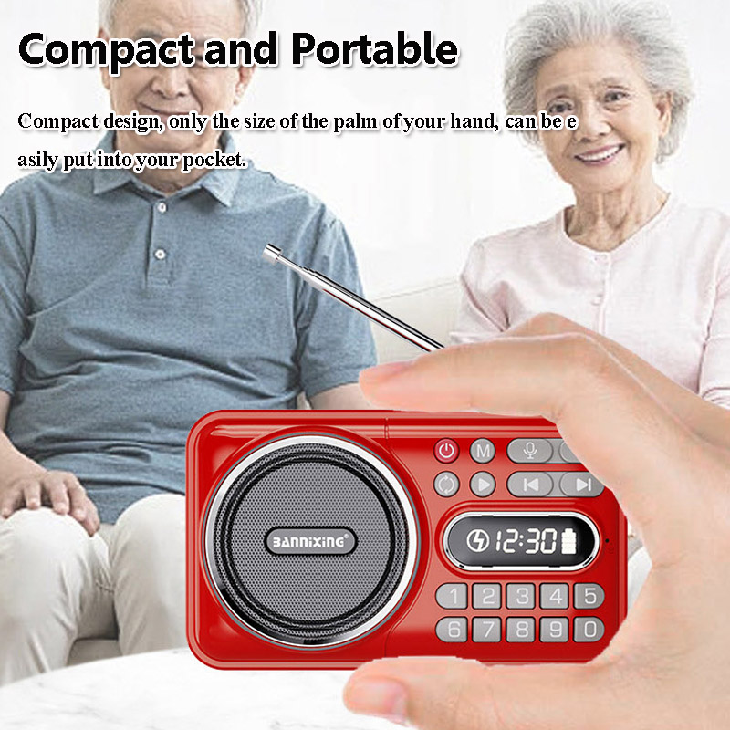 Mini Pocket FM Radio Best Rece - Audio Music Center reseña y precio