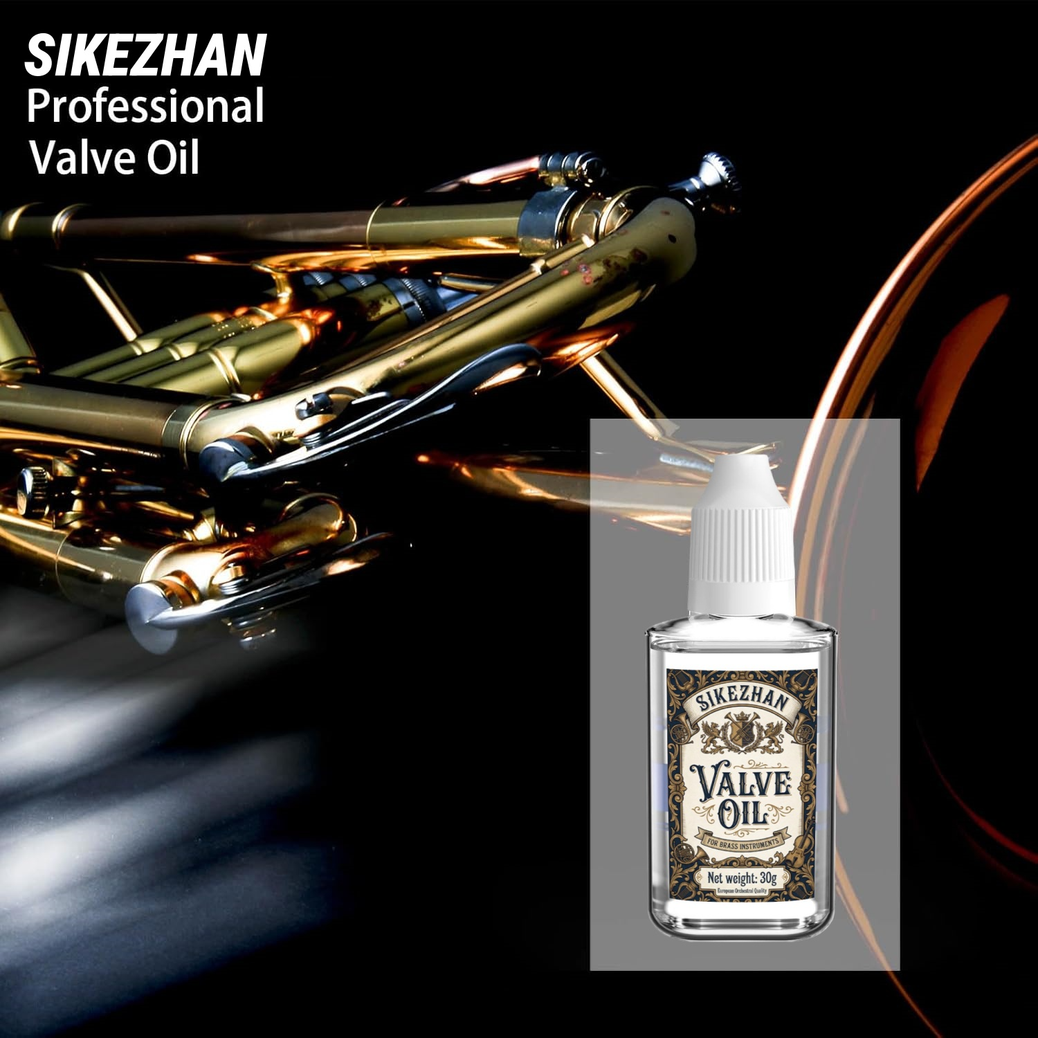 Professional Brass Instrument  - Trumpet Valve Oil reseña y precio