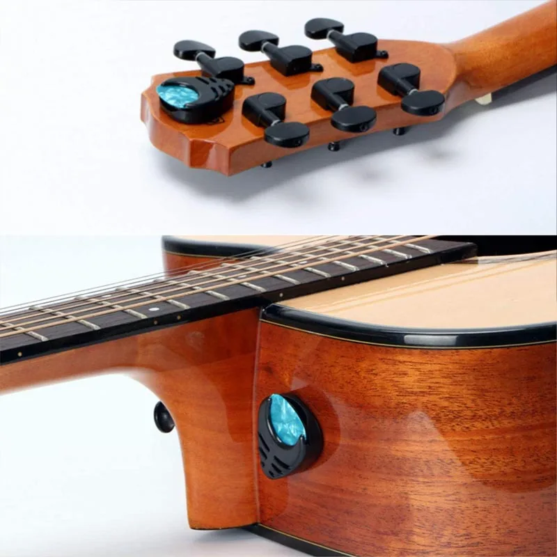2Pcs Guitar Pick Holders Plast - Electric Guitar Pick Pack reseña y precio