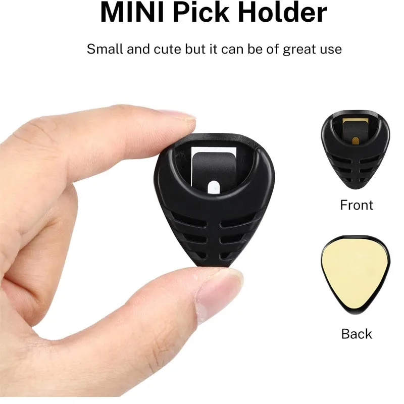 2Pcs Guitar Pick Holders Plast - Electric Guitar Pick Pack reseña y precio