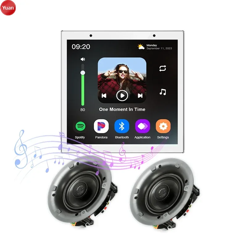 4-Inch Smart Home Background M - Audio Music In Background reseña y precio