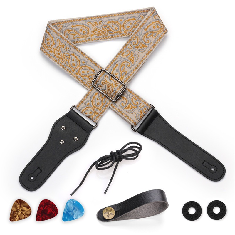 Pluggable Pick Embroidered Gui - Electric Guitar Pick Pack reseña y precio