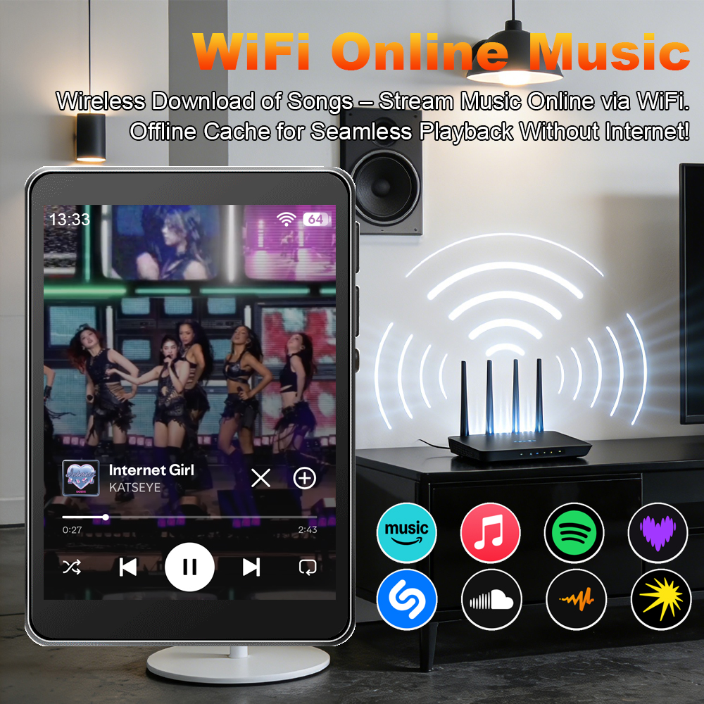 WiFi MP3 Player Andriod 10 Spo - Audio Music To Download reseña y precio